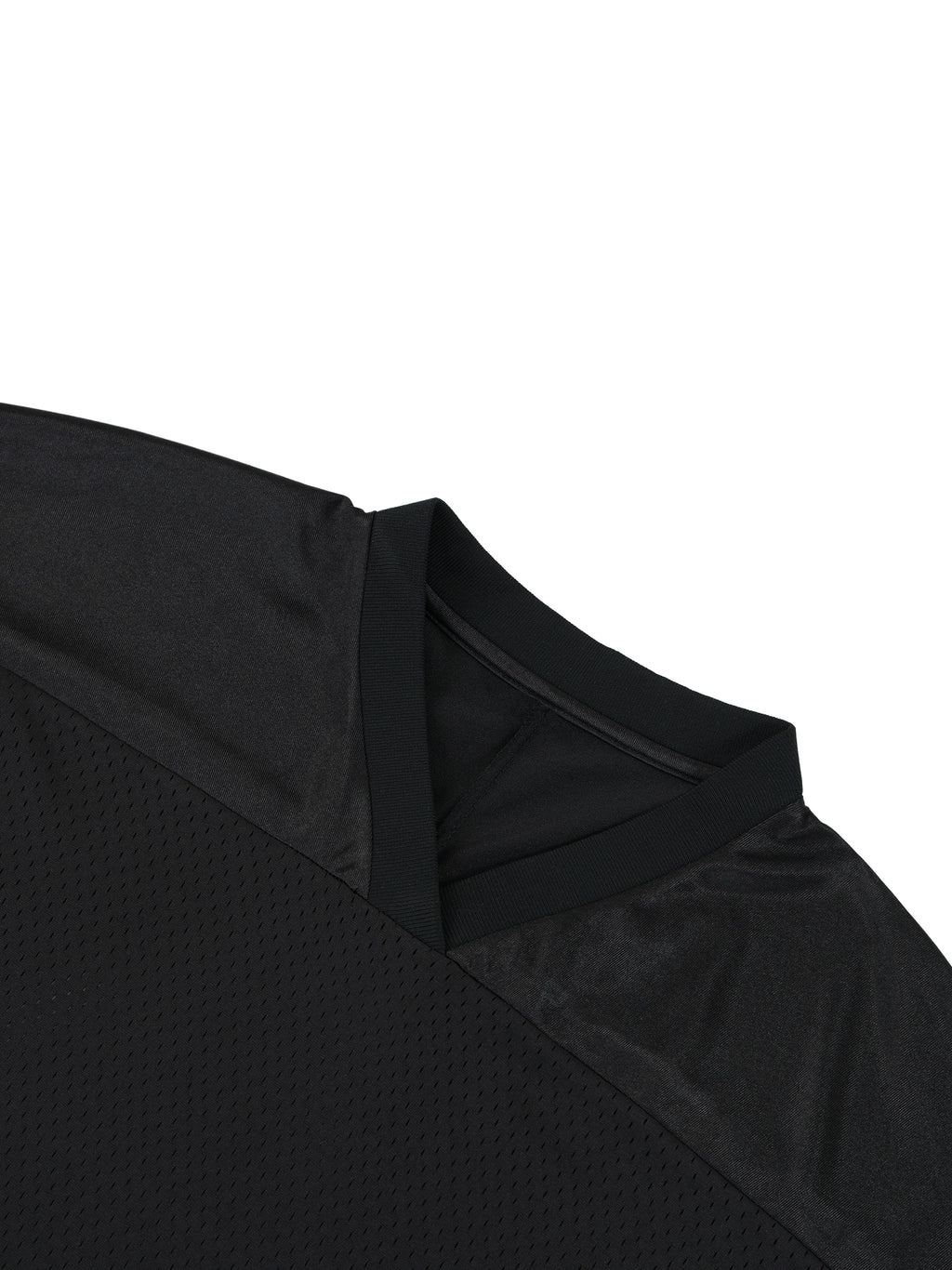 Oversized Mesh V-Neck Fußballtrikot