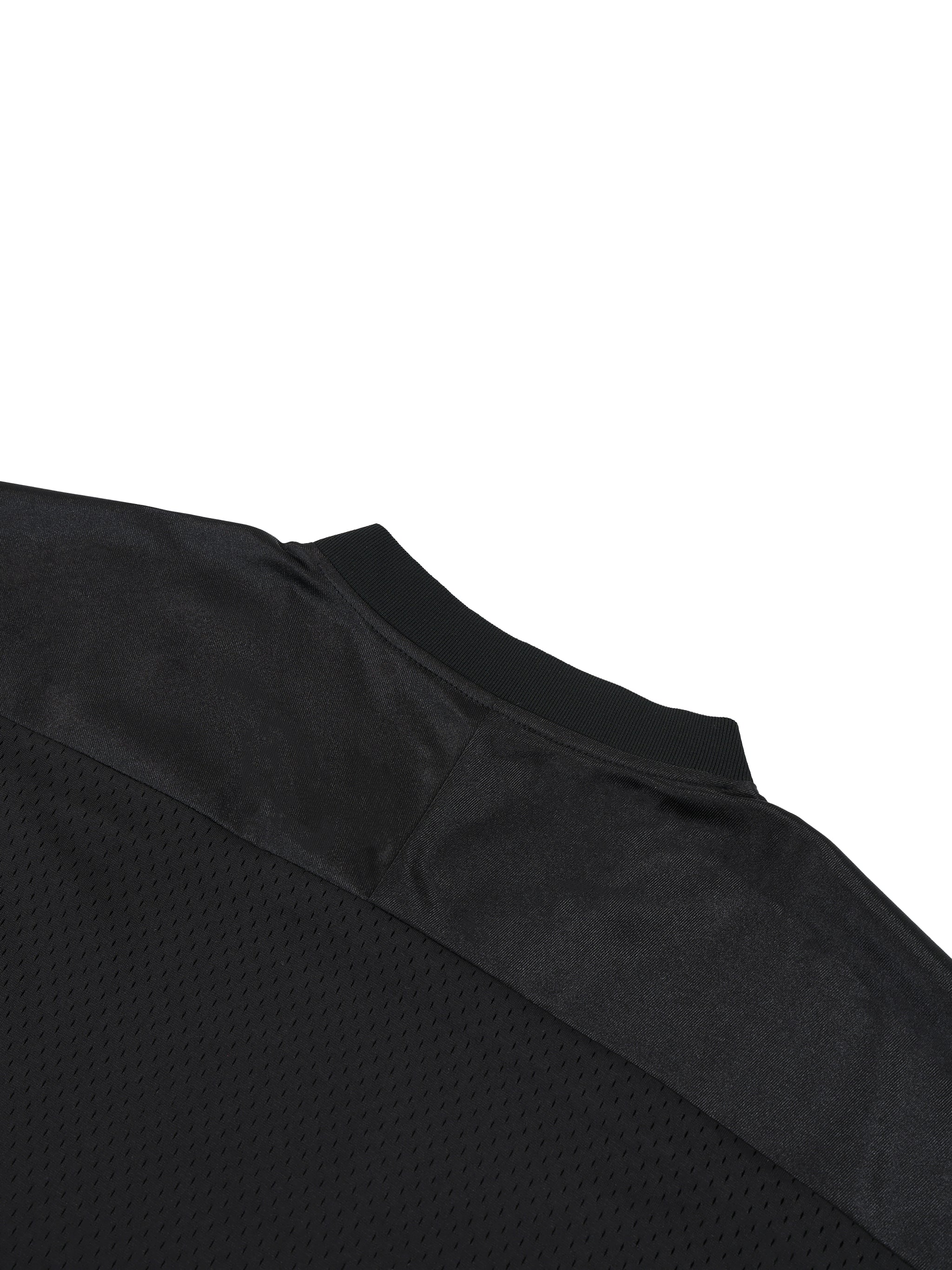 Oversized Mesh V-Neck Fußballtrikot