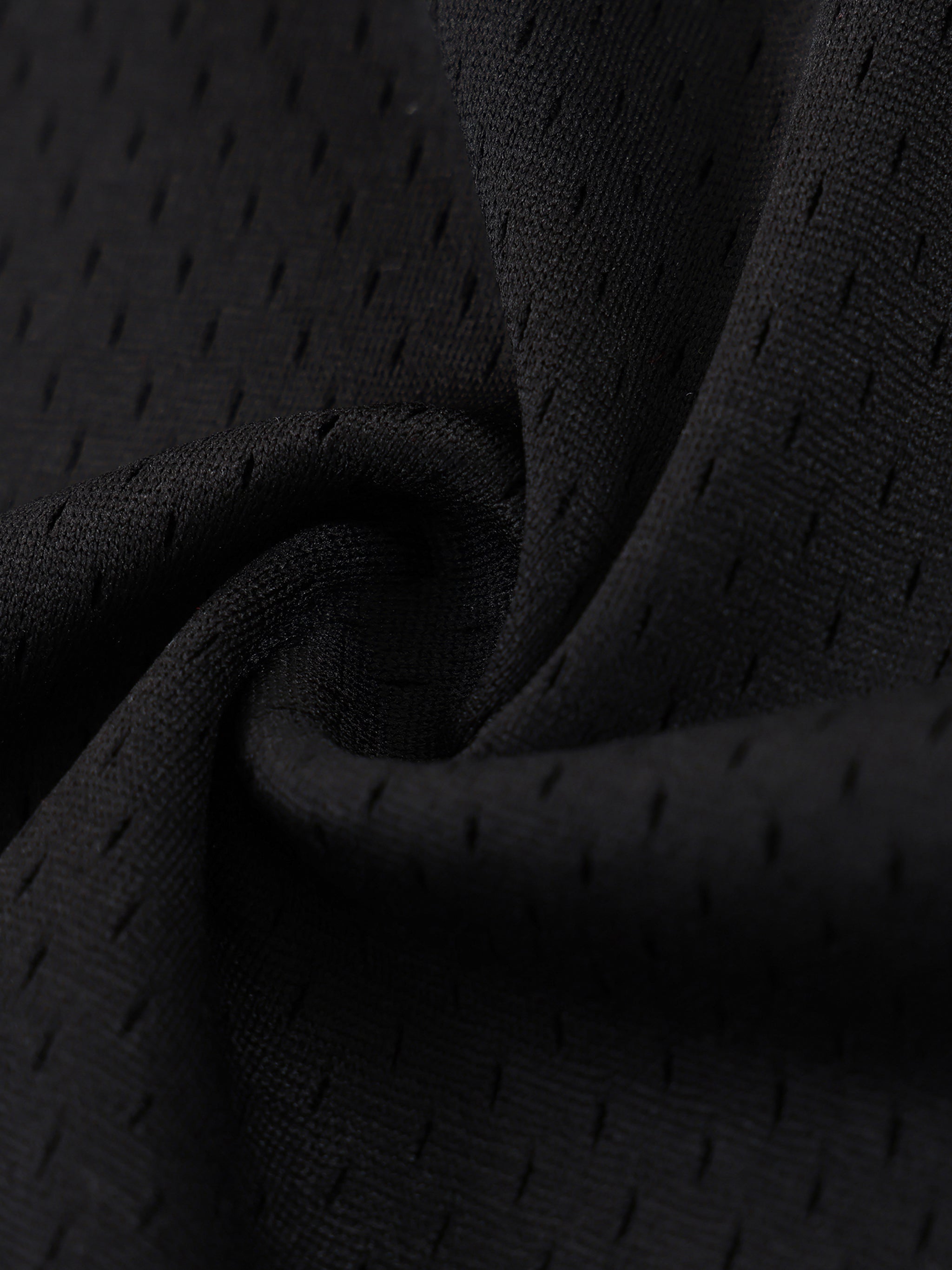 Oversized Mesh V-Neck Fußballtrikot
